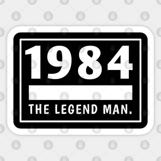 1984 birthday Sticker by BlackMeme94